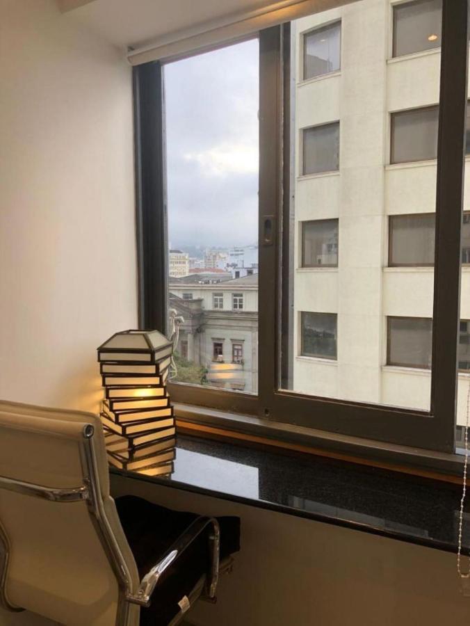 Centro Da Cidade Com Vista Para O Cristo Ріо-де-Жанейро Екстер'єр фото